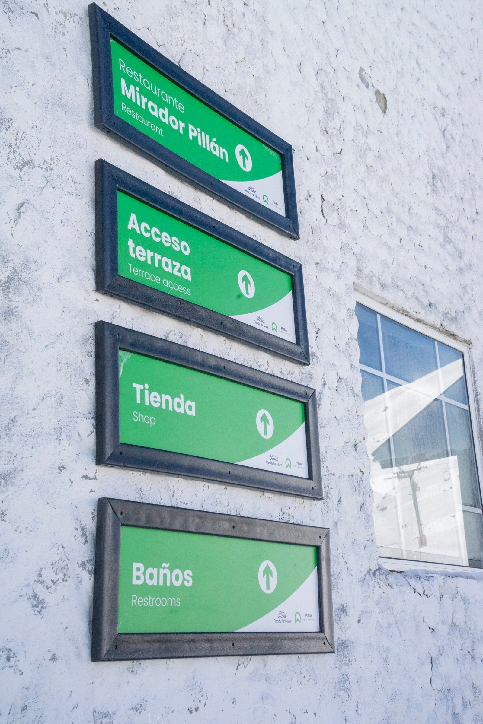 Señalética de pared – 3 Tamaños